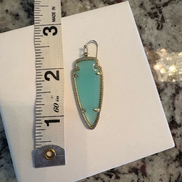 Kendra Scott Turquoise Drop Earrings - Picture 2 of 2